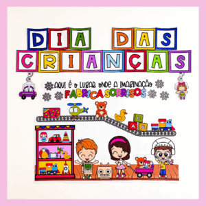 PAINEL FÁBRICA DE BRINQUEDOS