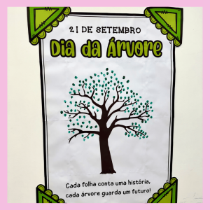 CARTAZ COLABORATIVO DIA DA ÁRVORE
