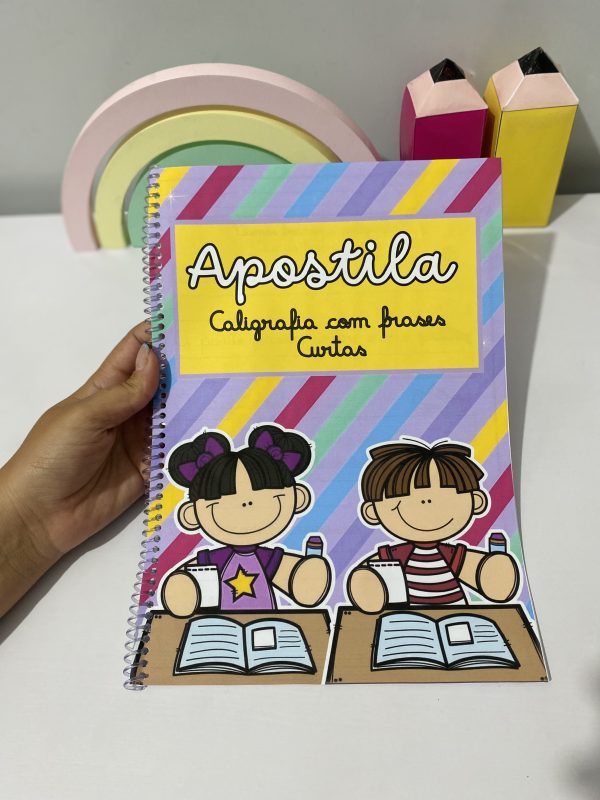 APOSTILA DE CALIGRAFIA FRASES CURTAS - Imagem 5