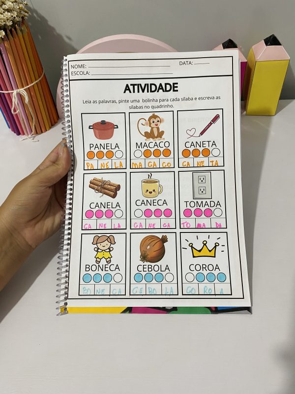 APOSTILA SÍLABAS NA PRÁTICA - Imagem 2
