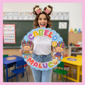 BAMBOLÊ CABELO MALUCO