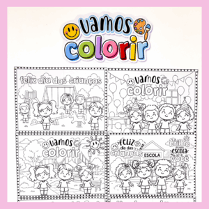 PAINÉIS PARA COLORIR