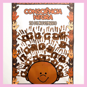 CARTAZ COLABORATIVO CONSCIÊNCIA NEGRA