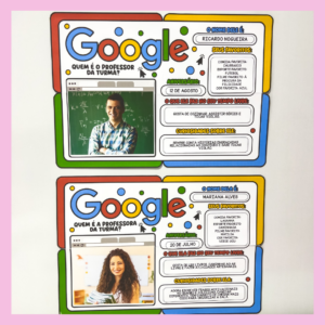 GOOGLE - QUEM É MEU PROFESSOR