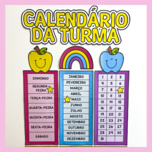 CALENDÁRIO DA TURMA