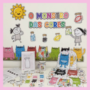KIT O MONSTRO DAS CORES