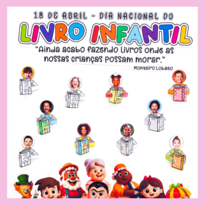 PAINEL INTERATIVO DIA DO LIVRO INFANTIL