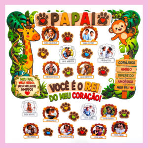 PAINEL - PAPAI, O REI DO MEU CORAÇÃO