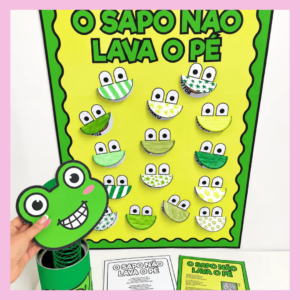 KIT O SAPO NÃO LAVA O PÉ