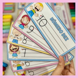 TRAÇANDO OS NUMERAIS – 0 A 10