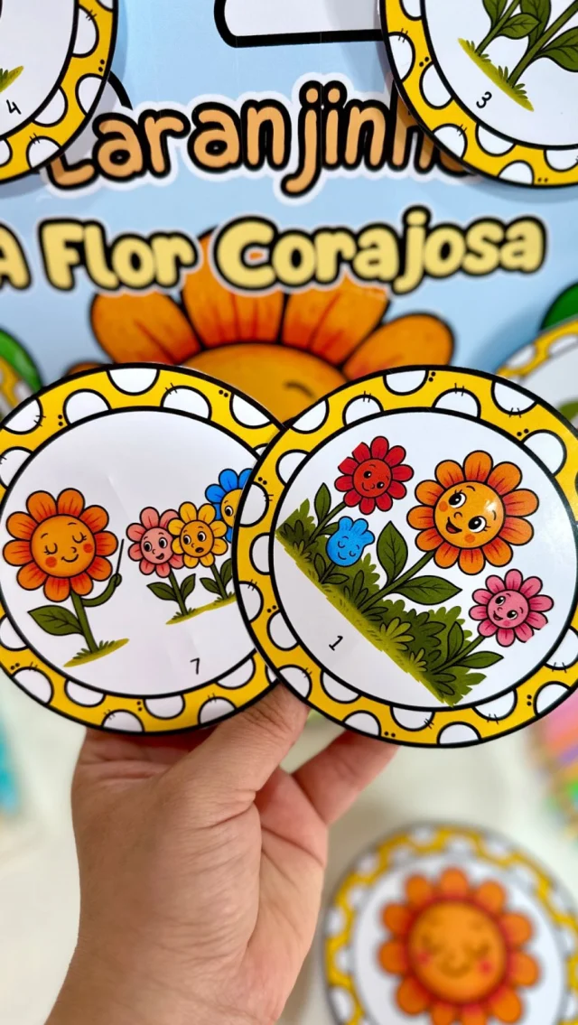🧡 Luva “Laranjinha, A Florzinha Corajosa” 🧡

🔸 Luva com a História “Laranjinha, A Florzinha Corajosa” para trabalhar o tema Maio Laranja com crianças da Educação Infantil e séries iniciais do Ensino Fundamental.

🤩 O material vai com a luva ampliada, e com cards ilustrados de também com as partes da história.

🙃 Proposta excelente para transmitir a mensagem de que o nosso corpo deve ser respeitado.

✅ O arquivo vai em PDF, pronto para impressão.

💰R$5,00

🛍️ Para adquirir comente “eu quero”, chame no direct ou acesse a loja na bio.
.
.
.
#prof #professor #professora #pedagoga #pedagogo #pedagogia #profporamor #profcriativa #educacao #educacaoinfantil #ensino #ensinofundamental
