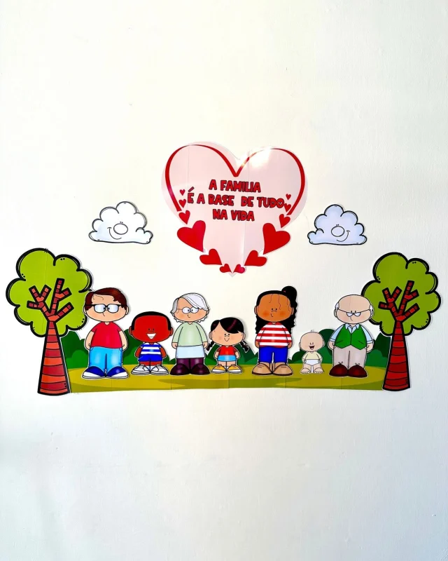 💖 Painel Dia da Família 💖

🥰 Painel para trabalhar o tema Dia da Família com crianças da Educação Infantil.

🤩 Já vai ampliado. Para impressão recomenda-se papel de gramatura 180.

📏 Medidas do painel montado: 1,4m de largura e 80cm de altura.

✅ O arquivo vai em PDF, pronto para impressão.

💰R$5,00

🛍️ Para adquirir comente “eu quero”, chame no direct ou acesse a loja na bio.
.
.
.
#prof #professor #professora #pedagoga #pedagogo #pedagogia #profporamor #profcriativa #educacao #educacaoinfantil #ensino #ensinofundamental