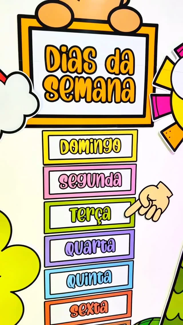 ✨ Cartaz Dias da Semana ✨

💖 Painel Dias da Semana para turmas da Educação Infantil e séries iniciais do Ensino Fundamental.

📏 Montado como no modelo fica com as medidas: 1,2m x 1,2m

✅ O arquivo vai em PDF, pronto para impressão.

💰R$6,00

🛍️ Para adquirir comente “eu quero”, chame no direct ou acesse a loja na bio.
.
.
.
#prof #professor #professora #pedagoga #pedagogo #pedagogia #profporamor #profcriativa #educacao #educacaoinfantil #ensino #ensinofundamental