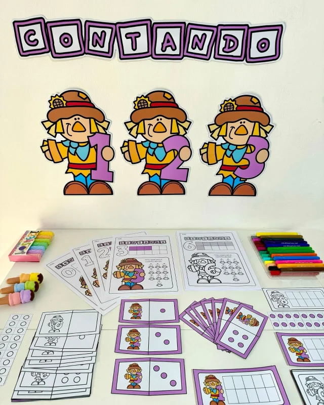 ✨ Contando 1,2,3 ✨

🥰 Kit de materiais para trabalhar os numerais de 0 a 10 com crianças da Educação Infantil. 

🤩 Materiais inclusos:
* Painel já ampliado
* Atividades nas opções colorida e para colorir
* Jogo de pareamento

😃 Fichas de contagem interativas nas opções coloridas e para colorir. 

✅ O arquivo vai em PDF, pronto para impressão.

💰R$6,00

🛍️ Para adquirir comente “eu quero”, chame no direct ou acesse a loja na bio.
.
.
.
#prof #professor #professora #pedagoga #pedagogo #pedagogia #profporamor #profcriativa #educacao #educacaoinfantil #ensino #ensinofundamental