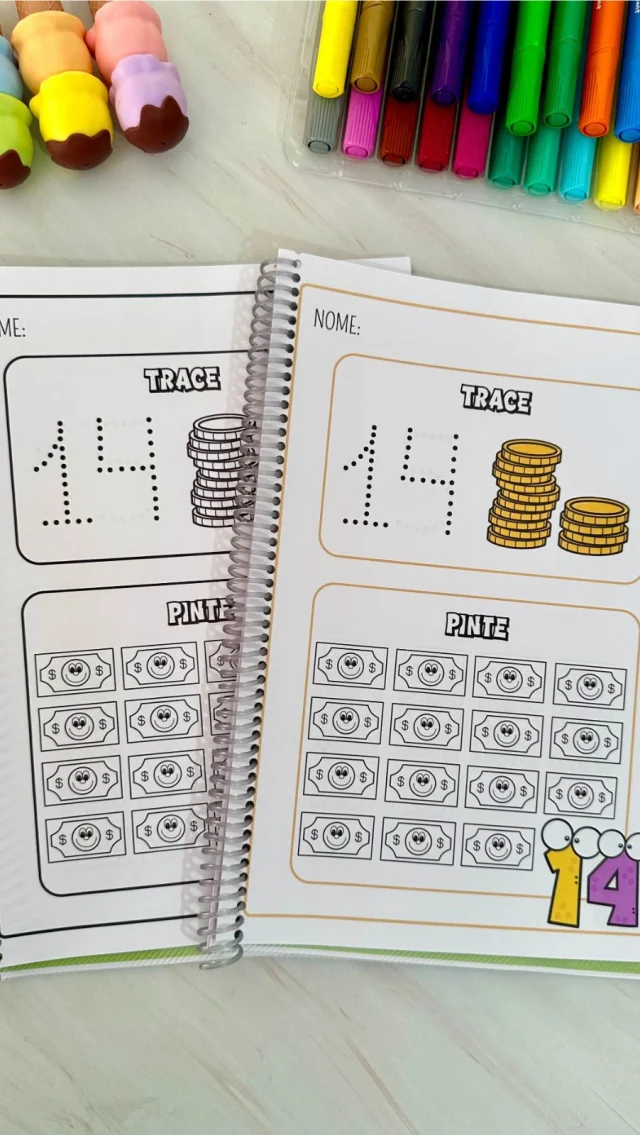 ✨ Apostila Trace e Pinte Numerais ✨

🥳 Apostila Trace e Pinte para trabalhar numerais de 1 a 20 com crianças da Educação Infantil.

💖 Nessa proposta trabalhamos o traçado dos numerais e a correspondência número/quantidade. As atividades vão na opção colorida e para colorir, e inclui 1 folha de atividades para trabalhar cada numeral de 1 a 20.

✅ O arquivo vai em PDF, pronto para impressão.

💰R$8,00

🛍️ Para adquirir comente “eu quero”, chame no direct ou acesse a loja na bio.
.
.
.
#prof #professor #professora #pedagoga #pedagogo #pedagogia #profporamor #profcriativa #educacao #educacaoinfantil #ensino #ensinofundamental