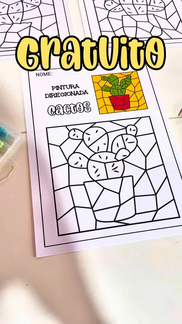 ✨ Pintura Direcionada Cactos ✨

🚨 GRATUITO POR 48h.

🥰 Atividades Pintura Direcionada Cactos para trabalhar diversas habilidades com crianças da Educação Infantil.

🤩O arquivo vai com 4 folhas de atividades.

✅ O material vai em PDF pronto para impressão, não editável.

⚠️ ATENÇÃO AS REGRAS:
✨Seguir a @profrhanyarabarbosa.
✨ Marcar 2 amigos nos comentários.
✨ Enviar no direct “Pintura Cactos”.

🚨 AGUARDE E RECEBERÁ.
.
.
.
#prof #professor #professora #pedagoga #pedagogo #pedagogia #profcriativa #profporamor #educacao #educacaoinfantil #ensino #ensinofundamental