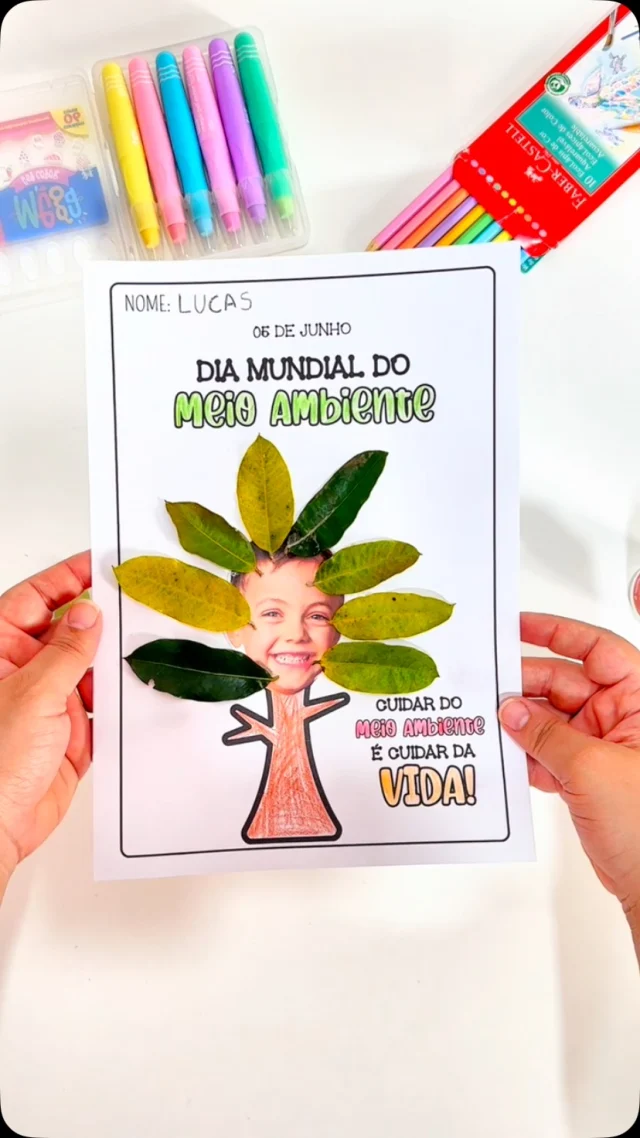 🌎 Atividade Folhas Dia do Meio Ambiente 🌎

🍃 Atividade de artes utilizando folhas, para trabalhar o Dia Mundial do Meio Ambiente com crianças da Educação Infantil.

🥰 Desenvolve a conscientização sobre os cuidados com o Meio Ambiente, além de estimular habilidades manuais e criatividade.

✅ O arquivo vai em PDF, pronto para impressão.

💰R$3,00

🛍️ Para adquirir comente “eu quero”, chame no direct ou acesse a loja na bio.
.
.
.
#prof #professor #professora #pedagoga #pedagogo #pedagogia #profporamor #profcriativa #educacao #educacaoinfantil #ensino #ensinofundamental