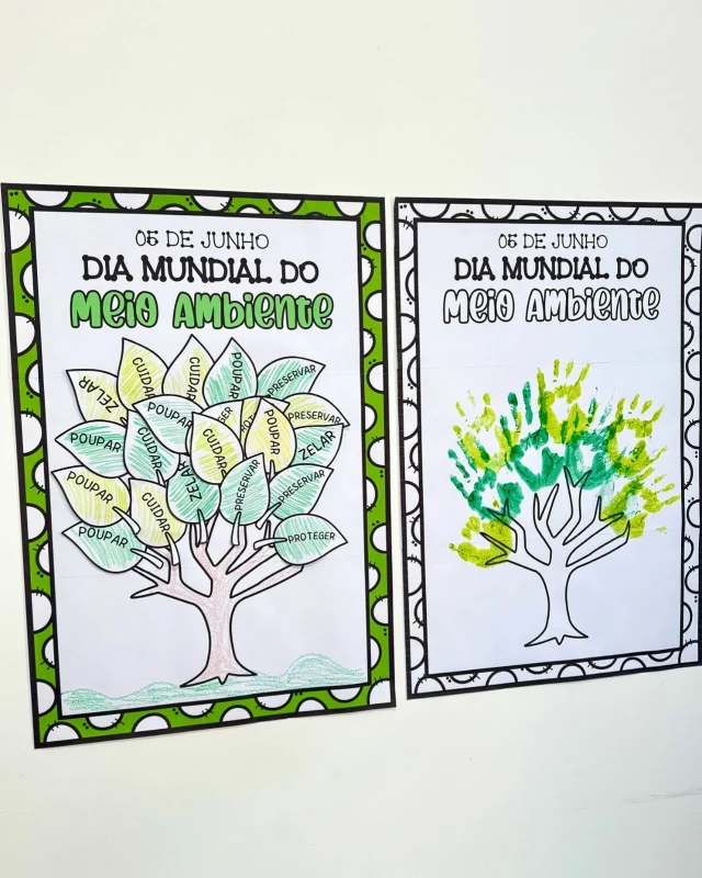 🌳 Cartaz Colaborativo Árvore Dia Mundial do Meio Ambiente 🌳

🍃 Cartaz Colaborativo para trabalhar o tema Meio Ambiente com crianças da Educação Infantil e séries iniciais do Ensino Fundamental.

🤩 O material vai na opção de borda colorida e para colorir, ampliado e também na opção de atividade A4.

📏 O cartaz montado fica com as seguintes medidas: 76cm x 52cm.

✅ O arquivo vai em PDF, pronto para impressão.

💰R$5,00

🛍️ Para adquirir comente “eu quero”, chame no direct ou acesse a loja na bio.
.
.
.
#prof #professor #professora #pedagoga #pedagogo #pedagogia #profporamor #profcriativa #educacao #educacaoinfantil #ensino #ensinofundamental