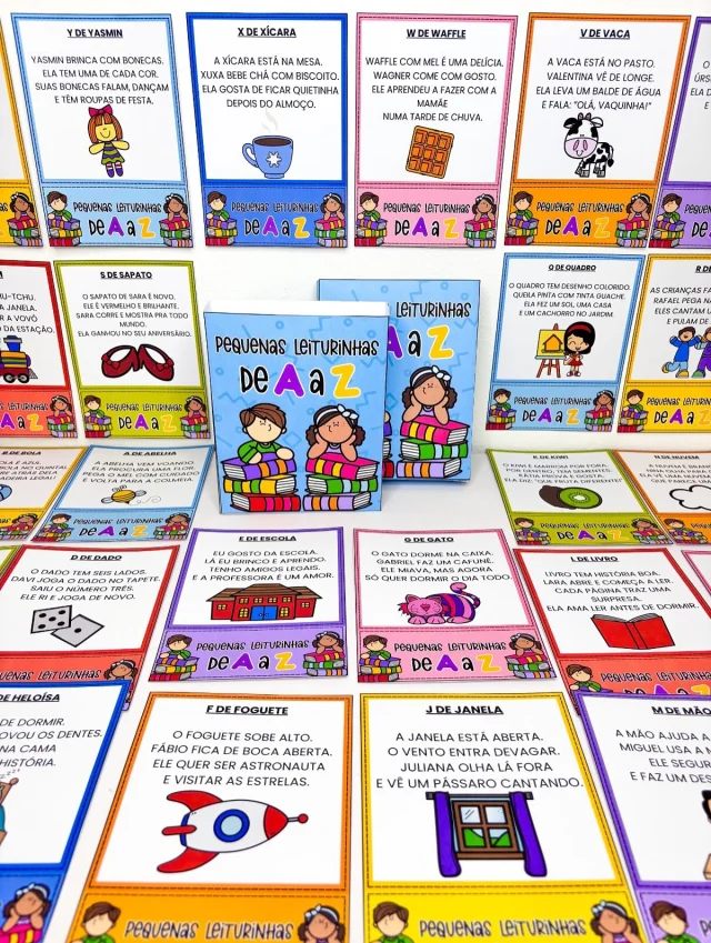 💖 Leiturinhas de A a Z 💖

🤩 Pequenas Leiturinhas de A a Z é o tipo de material que conquista à primeira leitura. São 26 textos curtos, rimados, ilustrados e com uma linguagem simples e lúdica, pensados especialmente para crianças em fase de alfabetização.

✨ Cada letra do alfabeto ganha vida em um texto divertido que favorece a consciência fonológica, amplia o vocabulário e estimula o prazer pela leitura. Tudo isso em um formato leve, visual e encantador, que pode ser usado em diferentes momentos da rotina: na roda de leitura, nas atividades de apoio à alfabetização, na leitura compartilhada ou como proposta para casa.

✅ É um recurso versátil, afetivo e alinhado às práticas pedagógicas que respeitam o tempo e o jeito de aprender de cada criança.

🖨️ O arquivo vai em PDF, pronto para impressão.

💰R$8,00

🛍️ Para adquirir comente “eu quero”, chame no direct ou acesse a loja na bio.
.
.
.
#prof #professor #professora #pedagoga #pedagogo #pedagogia #profporamor #profcriativa #educacao #educacaoinfantil #ensino #ensinofundamental