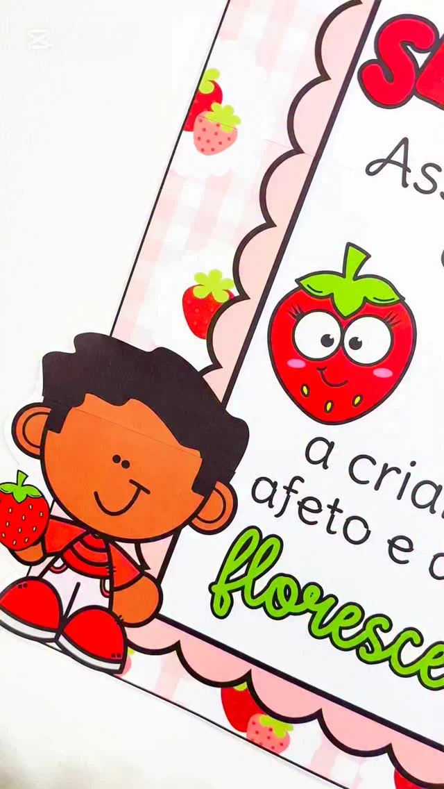 🍓 Reunião de Pais - Morango do Amor 🍓

🥰 Transforme sua Reunião de Pais com o encanto do tema Morango do Amor.

❤️ Prepare um momento acolhedor e marcante com um kit completo, pensado para fortalecer o vínculo entre escola e família, unir propósitos e valorizar a parceria na aprendizagem.

✅ O que acompanha o kit:
• Painel decorativo em 9 partes
• Bilhete especial
• Cartão com mensagem afetiva
• Cartão para entrega de mimo simbólico
• Pulseira lembrete personalizada
• Texto inspirador sobre a importância da presença familiar
• Dinâmica temática para engajamento
• Pauta sugerida para organização da reunião
• Pauta em branco para personalização
• Lista de presença

🖨️ O arquivo vai em PDF, pronto para impressão.

💰R$8,00

🛍️ Para adquirir comente “eu quero”, chame no direct ou acesse a loja na bio.
.
.
.
#prof #professor #professora #pedagoga #pedagogo #pedagogia #profporamor #profcriativa #educacao #educacaoinfantil #ensino #ensinofundamental