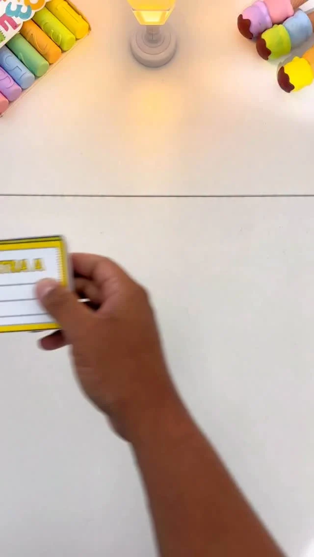 💖 Fichas de Traçado do Alfabeto 💖

✨ Fichas para treino do Traçado das letras do Alfabeto, para ser utilizado com crianças em fase de Alfabetização.

✅ O material vai com mais de 100 fichas para traçado, incluindo:
- Alfabeto nas 4 formas:
- Bastão maiúscula
- Bastão minúscula
- Cursiva maiúscula
- Cursiva minúscula

🤩 Para utilizar a mesma ficha várias vezes recomendamos que passe o papel contact e utilize com caneta para quadro branco, dessa forma a criança consegue escrever e apagar com facilidade.

🖨️ O arquivo vai em PDF, pronto para impressão.

💰R$7,00

🛍️ Para adquirir comente “eu quero”, chame no direct ou acesse a loja na bio.
.
.
.
#prof #professor #professora #pedagoga #pedagogo #pedagogia #profporamor #profcriativa #educacao #educacaoinfantil #ensino #ensinofundamental