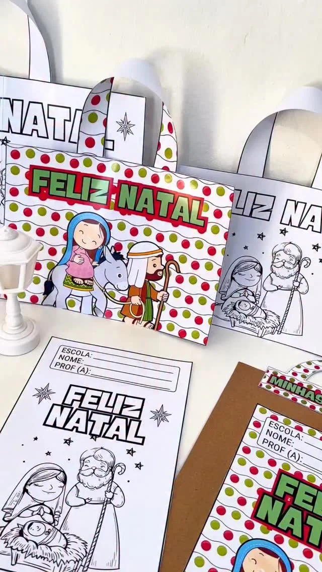 🌟 Kit Capas de Atividades Natal Cristão 1 🌟

✅ O kit inclui:
- Capa colorida para envelope
- Capa para colorir para envelope
- Alça para envelope colorida e para colorir para Atividades
- Alça para envelope colorida e para colorir para Portfólio
- Alça para envelope colorida e para colorir para Avaliações
- Sacola colorida tamanho grande
- Sacola colorida tamanho pequeno
- Sacola para colorir tamanho grande
- Sacola para colorir tamanho pequeno
- Aba para envelope colorida e para colorir para Atividades
- Aba para envelope colorida e para colorir para Portfólio
- Aba para envelope colorida e para colorir para Avaliações

🖨️ O arquivo vai em PDF, pronto para impressão.

💰R$5,00

🛍️ Para adquirir comente “eu quero”, chame no direct ou acesse a loja na bio.
.
.
.
#prof #professor #professora #pedagoga #pedagogo #pedagogia #profporamor #profcriativa #educacao #educacaoinfantil #ensino #ensinofundamental